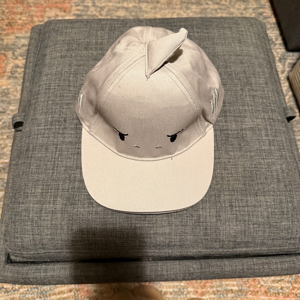 Gray Shark Boys Hat